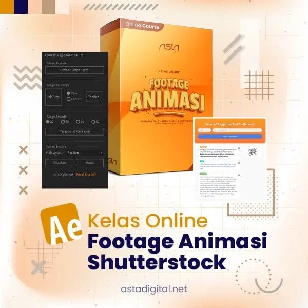 KolamDigital Kelas Animasi Footage Shutterstock